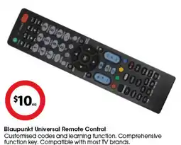 Coles Blaupunkt Universal Remote Control offer