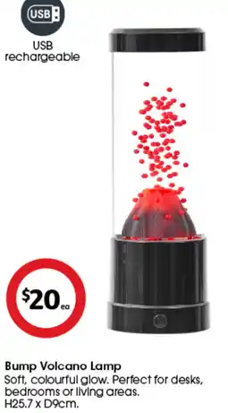 Coles Bump Volcano Lamp offer