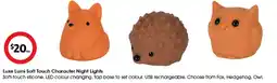 Coles Luxe Lumi Soft Touch Character Night Lights offer