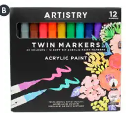 Coles Acrylic Twin Markers offer