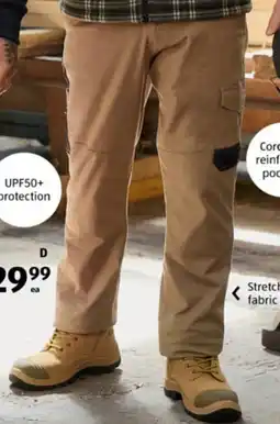 ALDI Stretch Cargo Work Pants offer