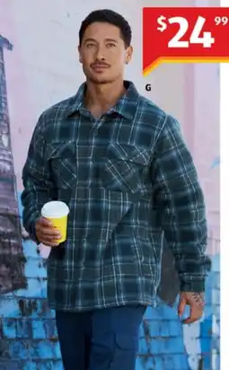 ALDI Sherpa Shacket offer