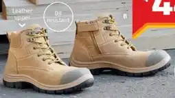 ALDI Blackhawk Men's Steel Toe Cap Safety Work Boots offer