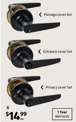 ALDI Assorted Door Handles offer