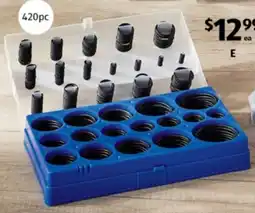 ALDI O-Rings 420pc or Seal Assortment 383pc Sets offer