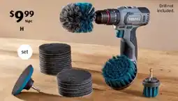 ALDI Drill Brush and Sanding 14pc Set offer