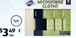 ALDI Labelled Microfibre Cleaning Cloths offer