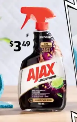 ALDI Ajax Luxury Home Multipurpose Cleaner offer