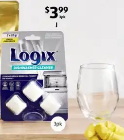 ALDI Logix Dishwasher Cleaner Tablets offer