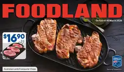 Foodland Australian Lamb Forequarter Chops offer