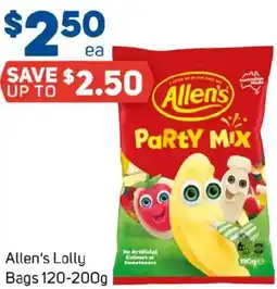 Foodland Allen's Lolly Bags offer