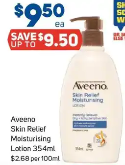 Foodland Aveeno Skin Relief Moisturising Lotion offer