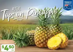 Foodland AUSSIE Tops on Pineappley offer