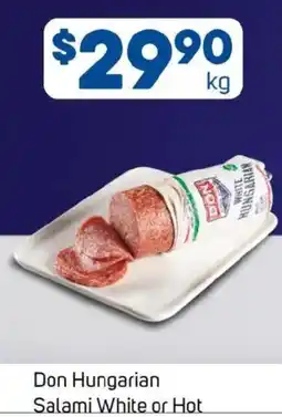 Foodland Don Hungarian Salami White or Hot offer