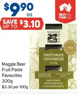 Foodland Maggie Beer Fruit Paste Favourites offer