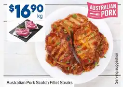 Foodland Australian Pork Scotch Fillet Steaks offer