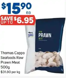 Foodland Thomas Cappo Seafoods Raw Prawn Meat offer