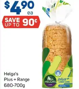 Foodland Helga's Plus + Range offer