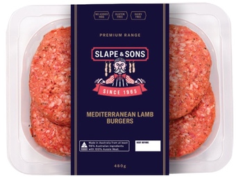 Foodland Slape & sons premium range sausages & burgers 480g offer