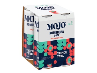 Foodland Mojo kombucha 4 x 250ml offer