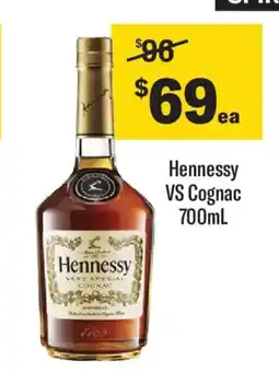 Liquorland Hennessy vs cognac offer