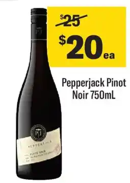 Liquorland Pepperjack pinot noir offer