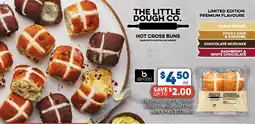 Foodland The little dough co. limited edition premium hot cross offer