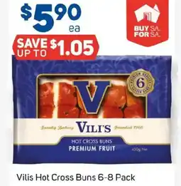 Foodland Vilis hot cross buns offer