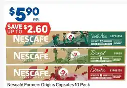 Foodland Nescafé farmers origins capsules offer