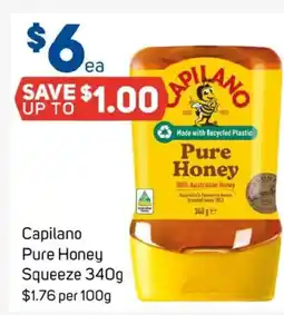 Foodland Capilano pure honey squeeze offer