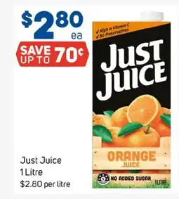 Foodland Just juice offer