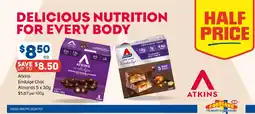 Foodland Atkins endulge choc almonds offer