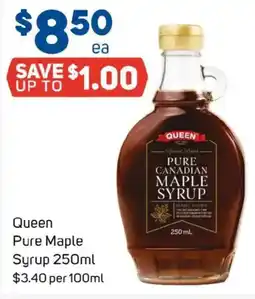 Foodland Queen pure maple syrup offer