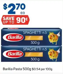 Foodland Barilla pasta offer