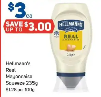 Foodland Hellmann's real mayonnaise squeeze offer