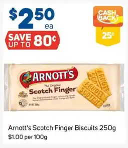 Foodland Arnott's scotch finger biscuits offer