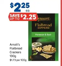 Foodland Arnott's flatbread crackers offer