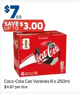 Foodland Coca-cola can varieties offer