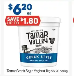 Foodland Tamar greek style yoghurt offer