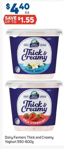 Foodland Dairy farmers thick and creamy yoghurt offer