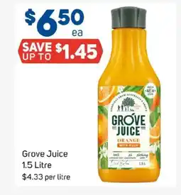 Foodland Grove juice offer