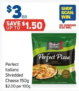 Foodland Perfect italiano shredded cheese offer