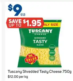 Foodland Tuscany shredded tasty cheese offer