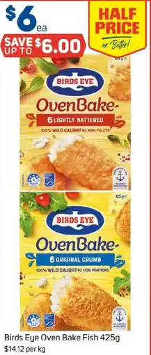 Foodland Birds eye oven bake fish offer