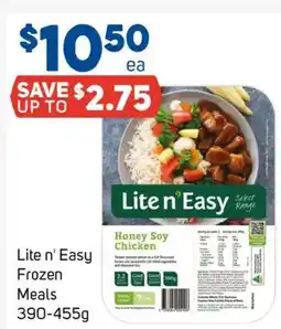 Foodland Lite n' easy frozen meals offer