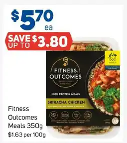 Foodland Fitness outcomes meals offer