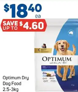 Foodland Optimum dry dog food offer