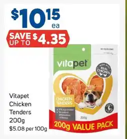 Foodland Vitapet chicken tenders offer