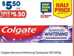 Foodland Colgate advanced whitening toothpaste offer