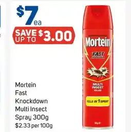 Foodland Mortein fast knockdown multi insect spray offer